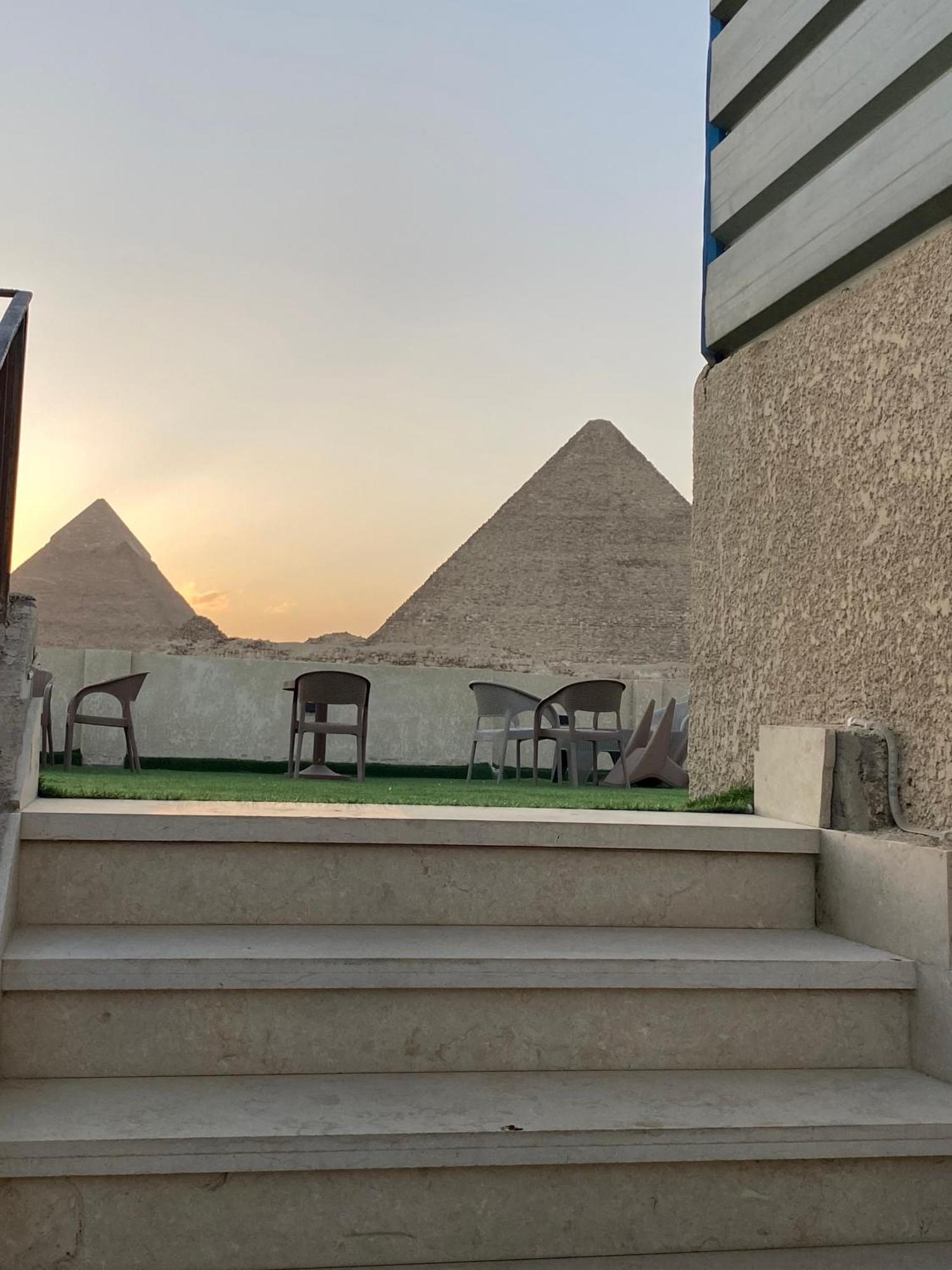 Isis Pyramids View Inn Kafrat al Jabal Exterior foto